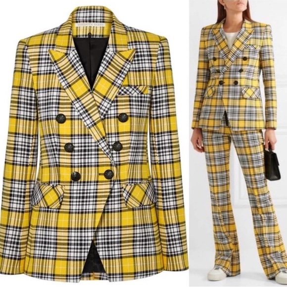 Veronica Beard Jackets & Blazers - VERONICA BEARD Cutaway Dickey Jacket Yellow Size 0